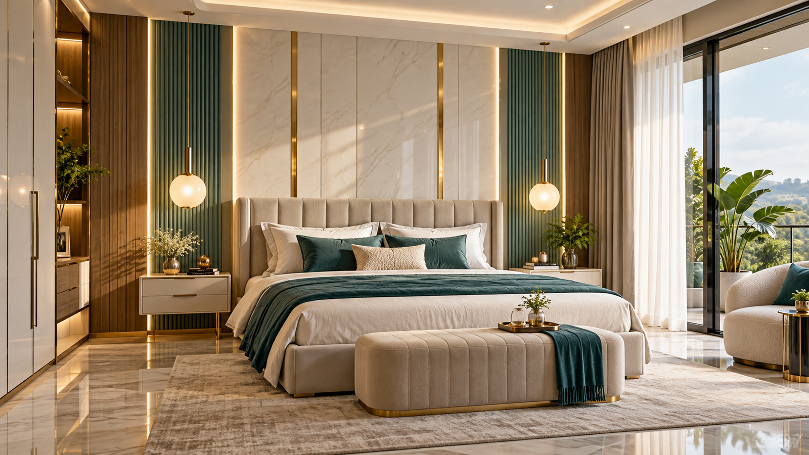 PVC bedroom interior design in Kolkata